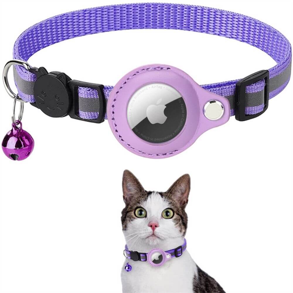 TrackTail | Cat collar with GPS tracker mount & safety clasp