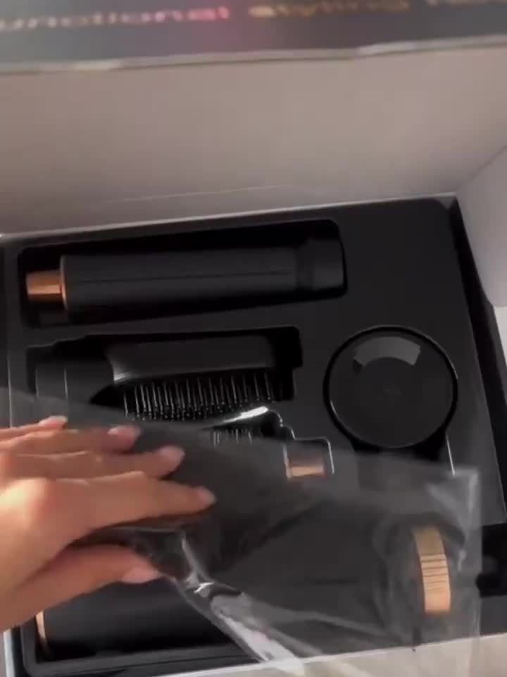 GlamFlow | 5-in-1 Hair Styler – Ionic Curling, Straightening & Volume Tool