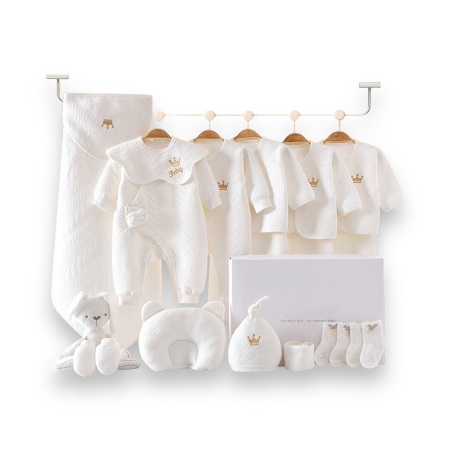 BabyBliss | Luxury Newborn Gift Box – Soft & Complete