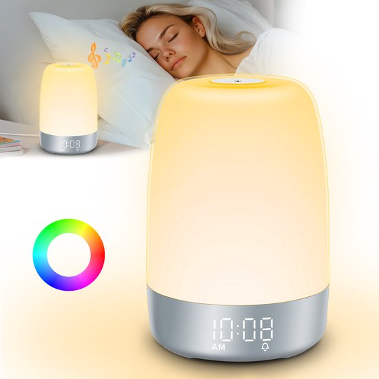DawnAura | Wake-up Light with Natural Sounds