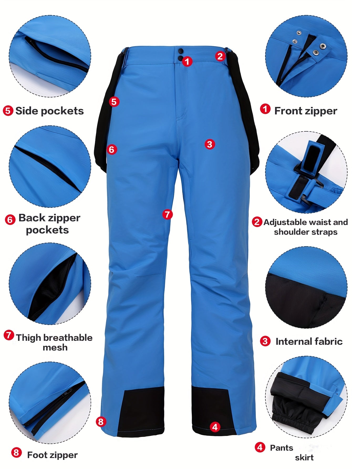 Johann | Thermal Ski Trousers – Weatherproof Winter Protection