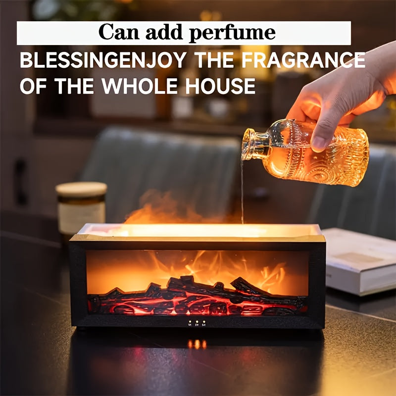 FlameMist | Ultrasonic Diffuser – Portable Mist & Soothing Ambience