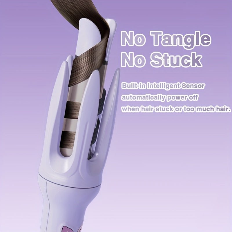 WaveCharm | Professional Auto Curler – Even Curls with Smart Timer & Anti-Scald
