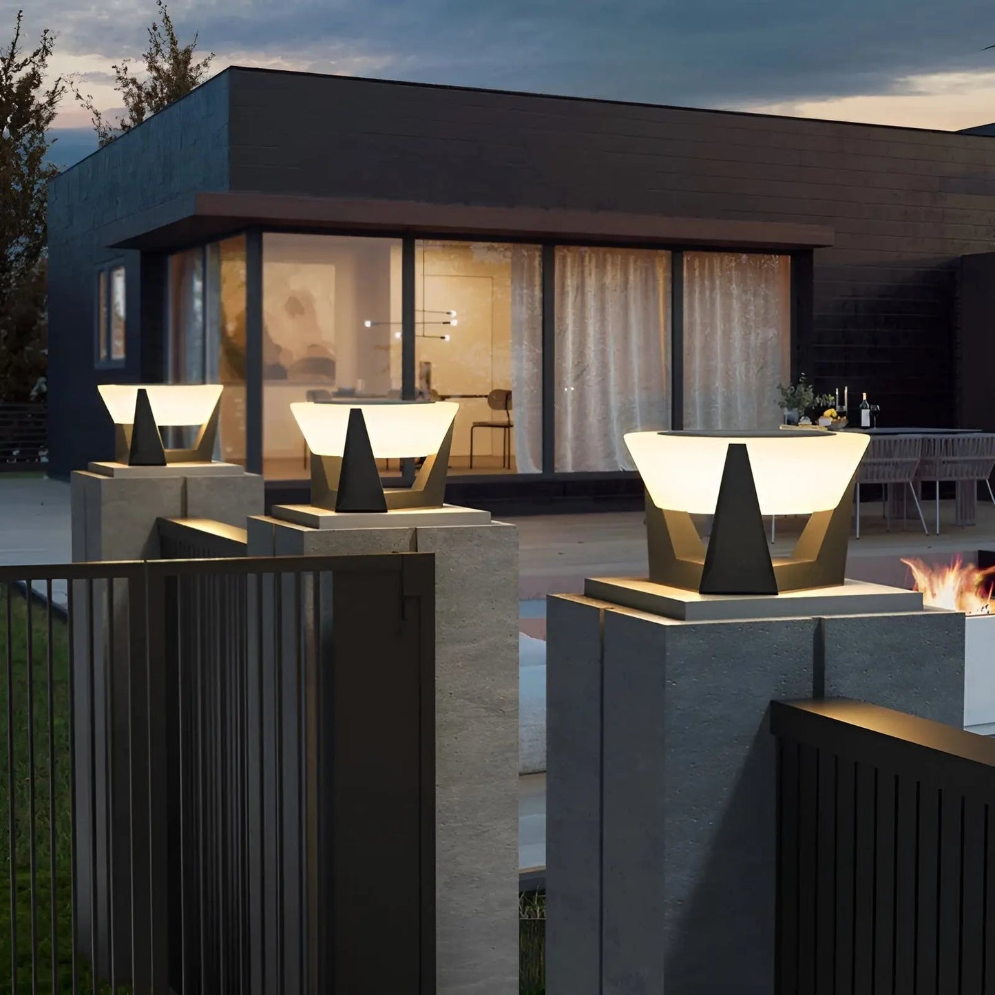 ShintoShine | Luxurious Solar Garden Lamp in Japanese Style