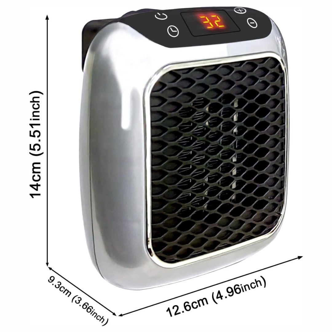 EcoHeat | Energy-saving fan heater with a modern design
