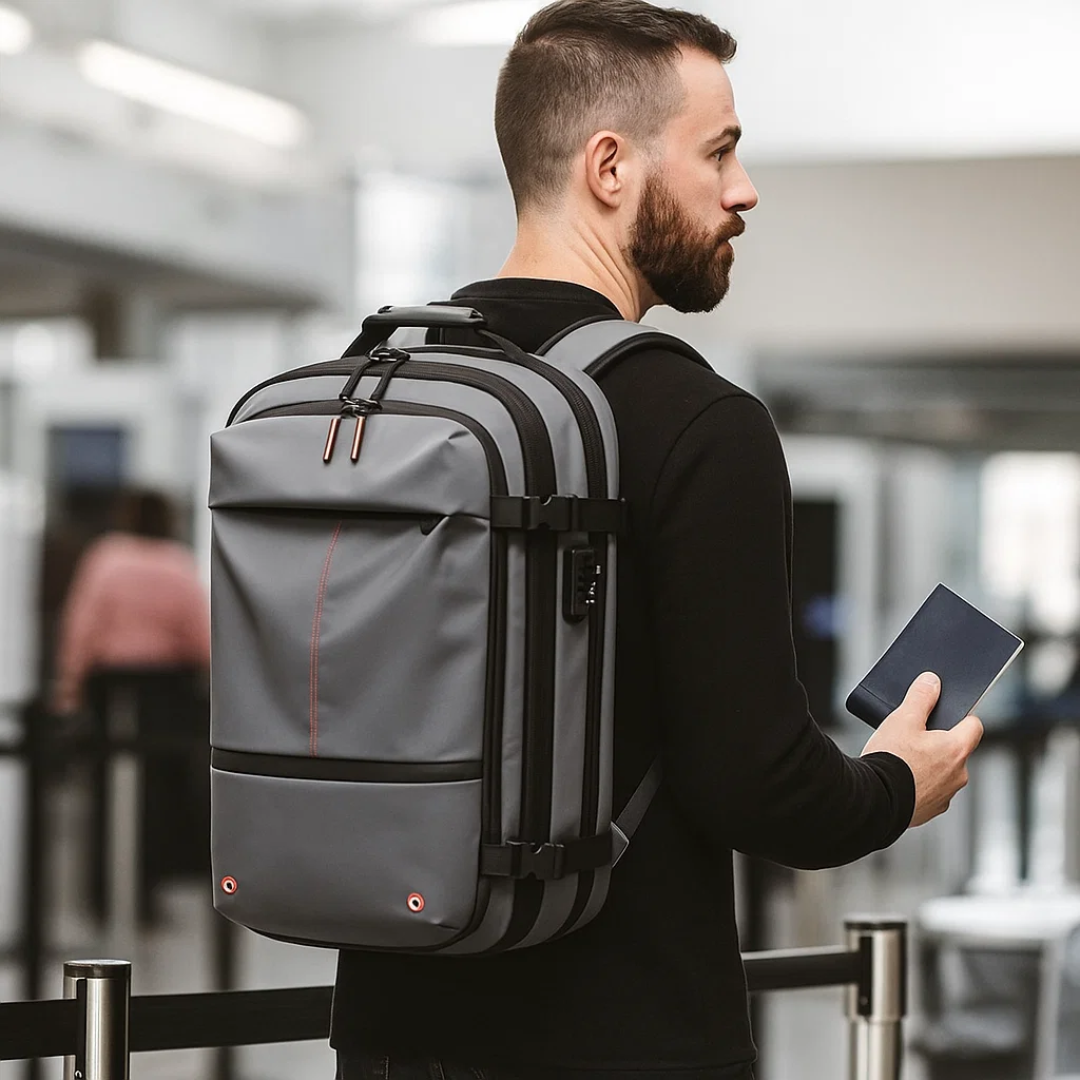 PackForm | Structured 60L Compression Rucksack for Travel & Everyday Use
