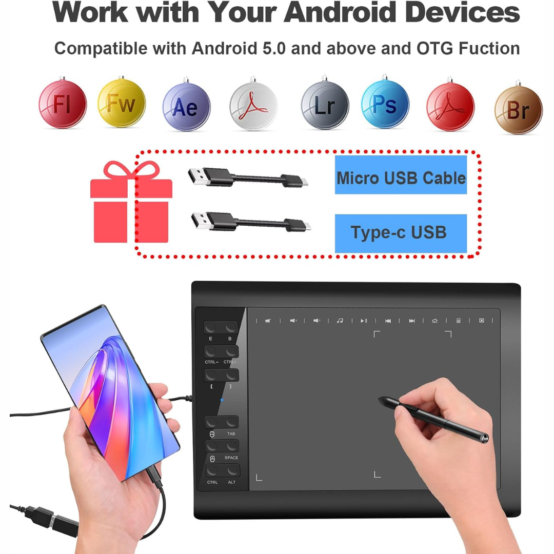 SketchPro | Digital Sketch Pad with Paper Feel & Stylus