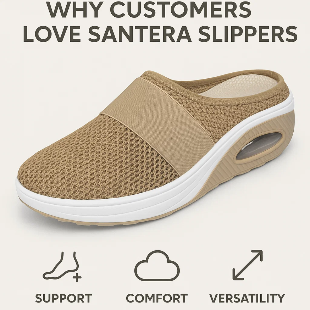 Santera | Slippers – Orthopaedic Comfort for the Home
