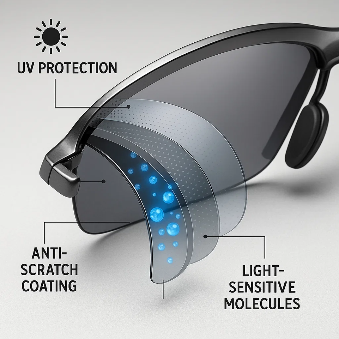 AutoTint | Polarised Photochromic Sunglasses