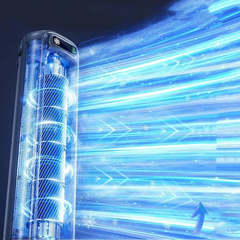 FrostiCool | Wall-mounted room cooler with rechargeable battery
