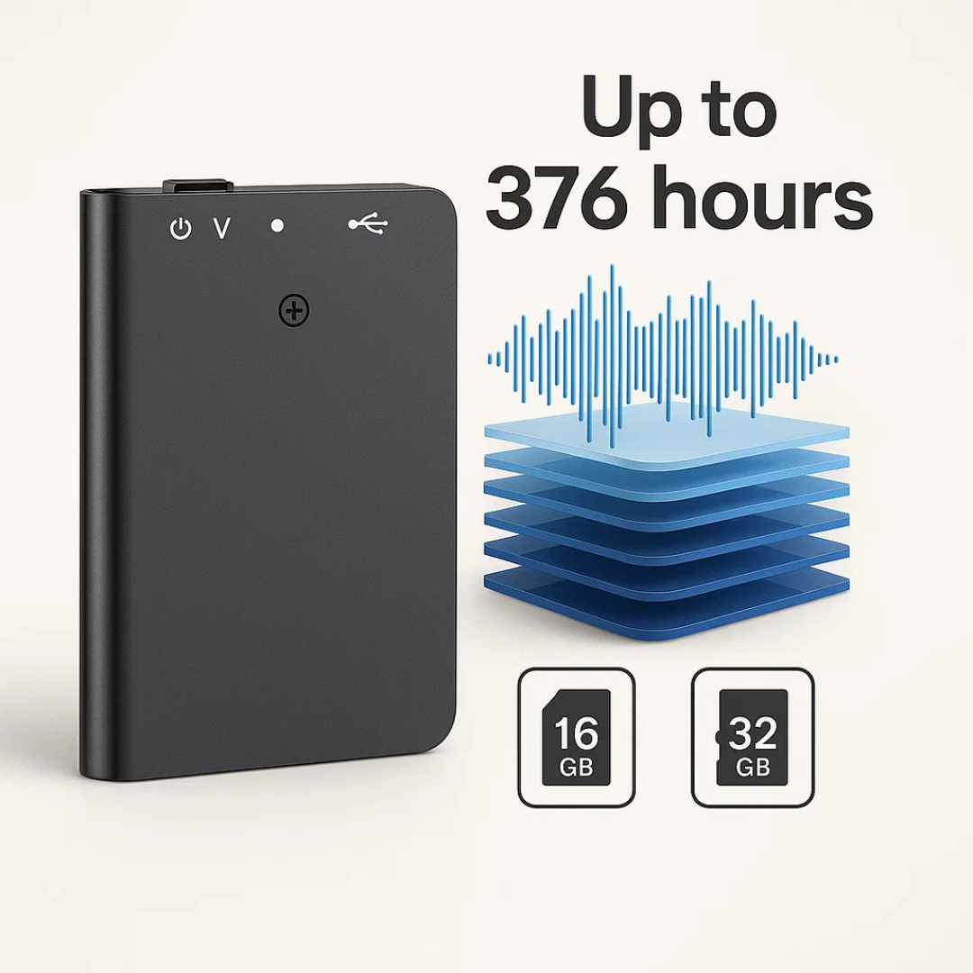 NanoRec | The smallest voice recorder with 384Kbps quality