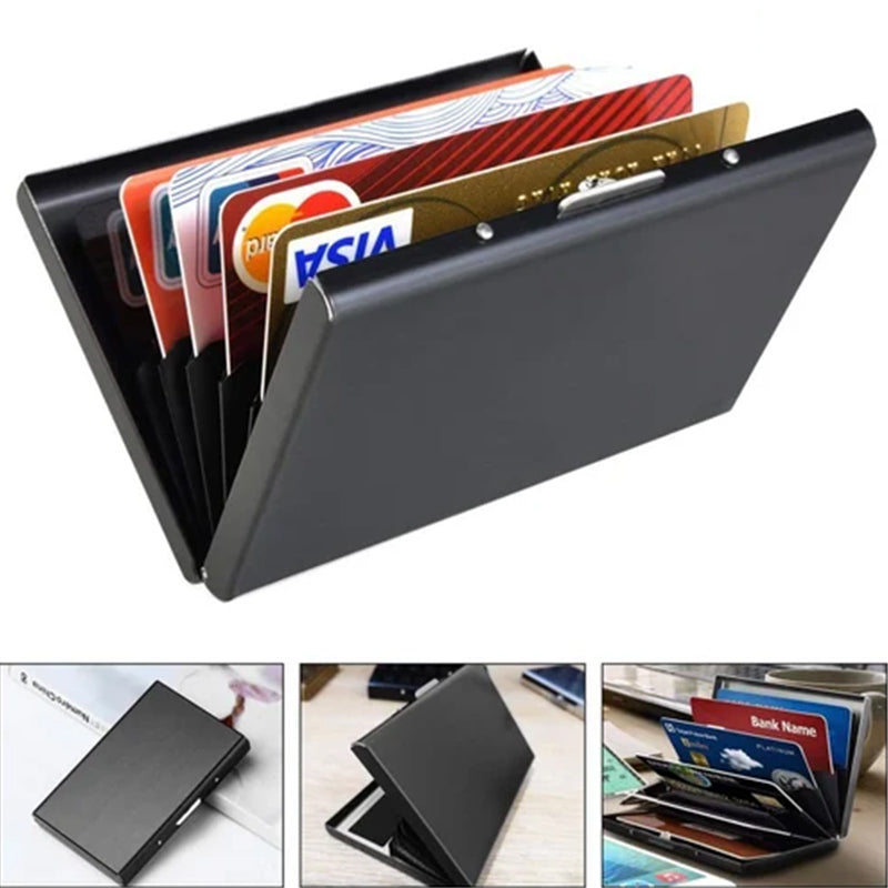 SteelSafe | Protective case for up to 6 cards with bayonet catch