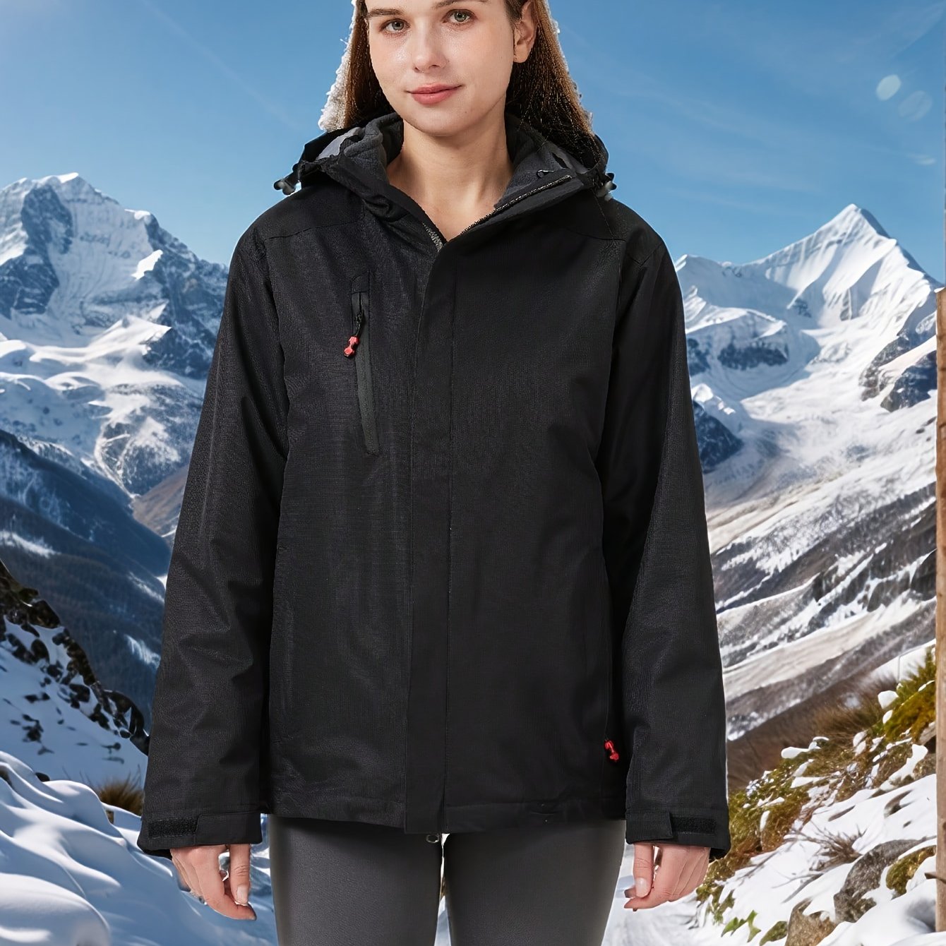 Helga | 3-in-1 Women’s Ski Jacket – Detachable Inner Jacket