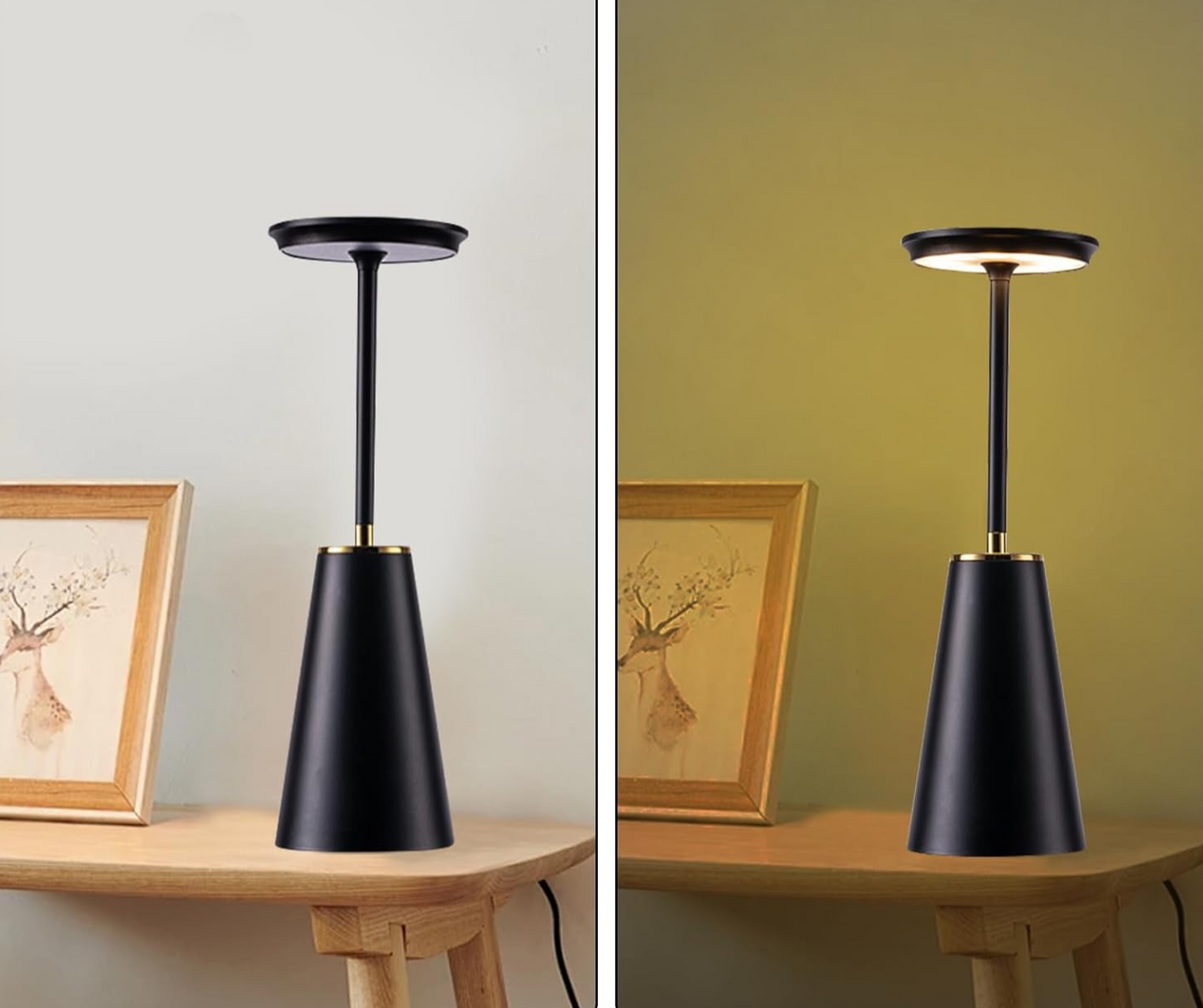 GlimmerLite | Touch Control Wireless Table Lamp