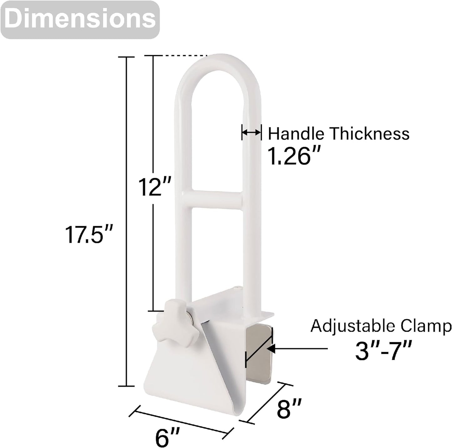GripSafe | Stable Bathing Assistance Handle