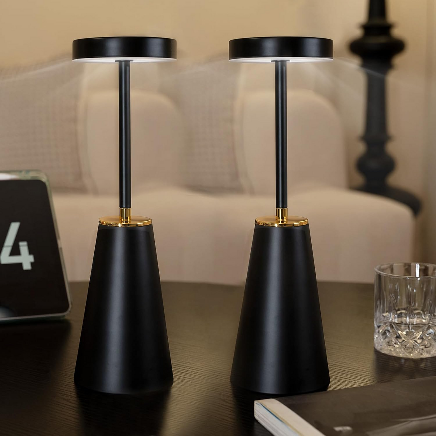 GlimmerLite | Touch Control Wireless Table Lamp