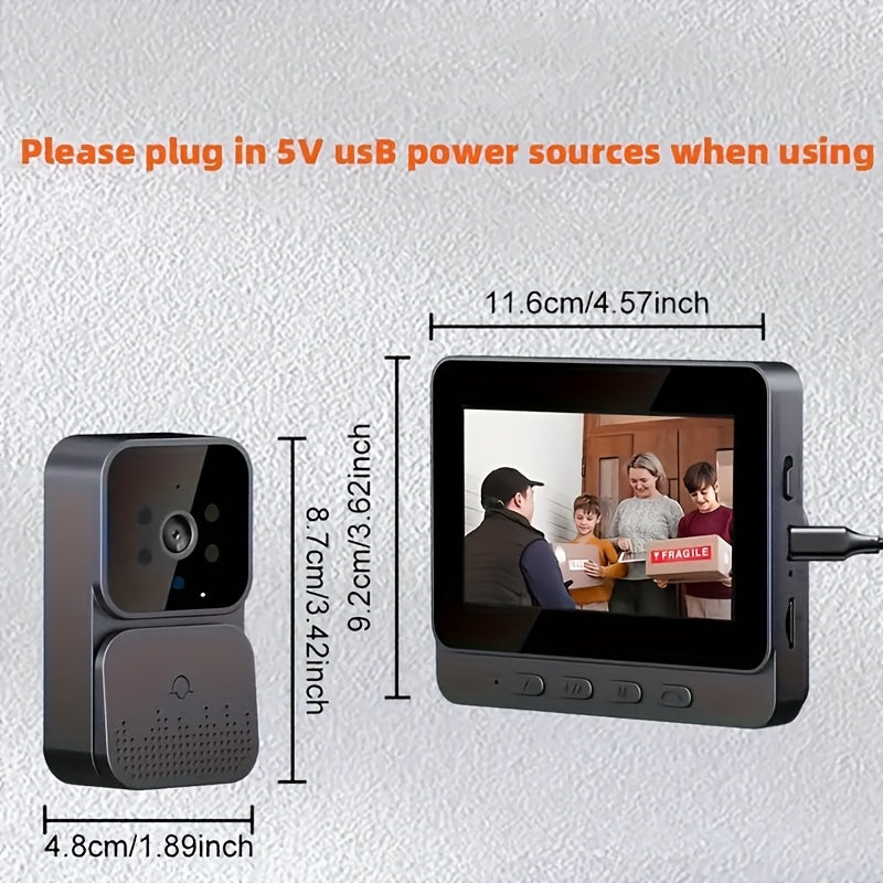 WatchBell | HD Display Smart Doorbell with Night Vision