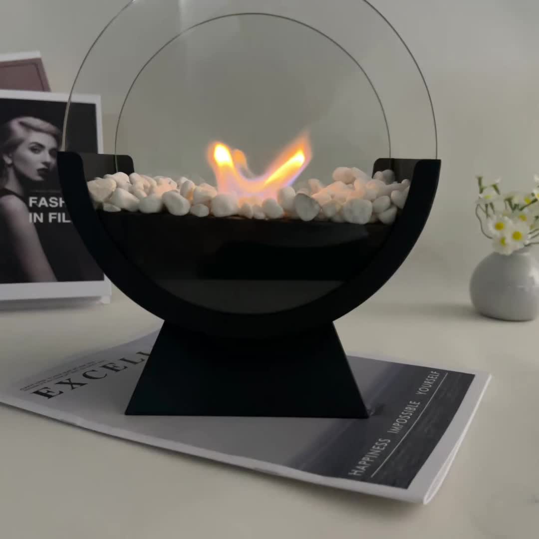 SkyFlame | Compact Fireplace – Skyscraper-Inspired Design