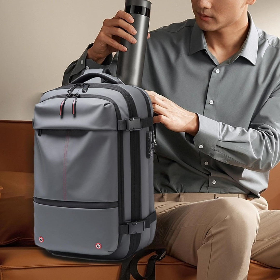 PackForm | Structured 60L Compression Rucksack for Travel & Everyday Use