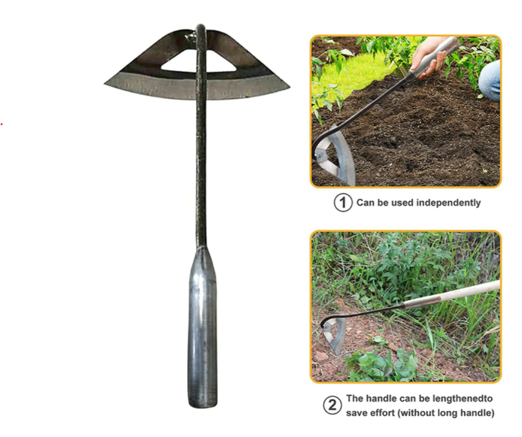 WeedBlade | Robust Hollow Fork Made of Steel for Effortless Weeding