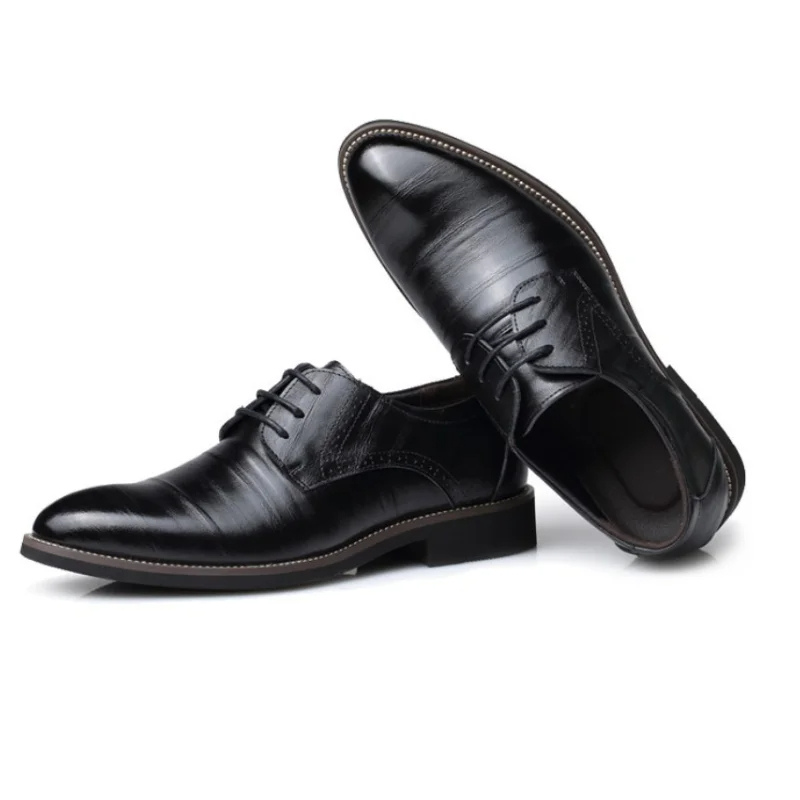 Variant image for Eco-Friendly Men's Vegan Leather Oxford Shoes - Classic Lace-Up Comfort-1