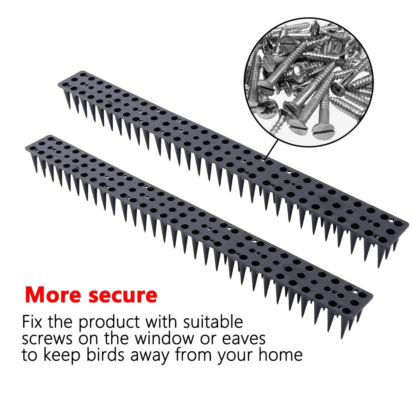 BirdBlock | Plastic Bird Deterrent Spikes