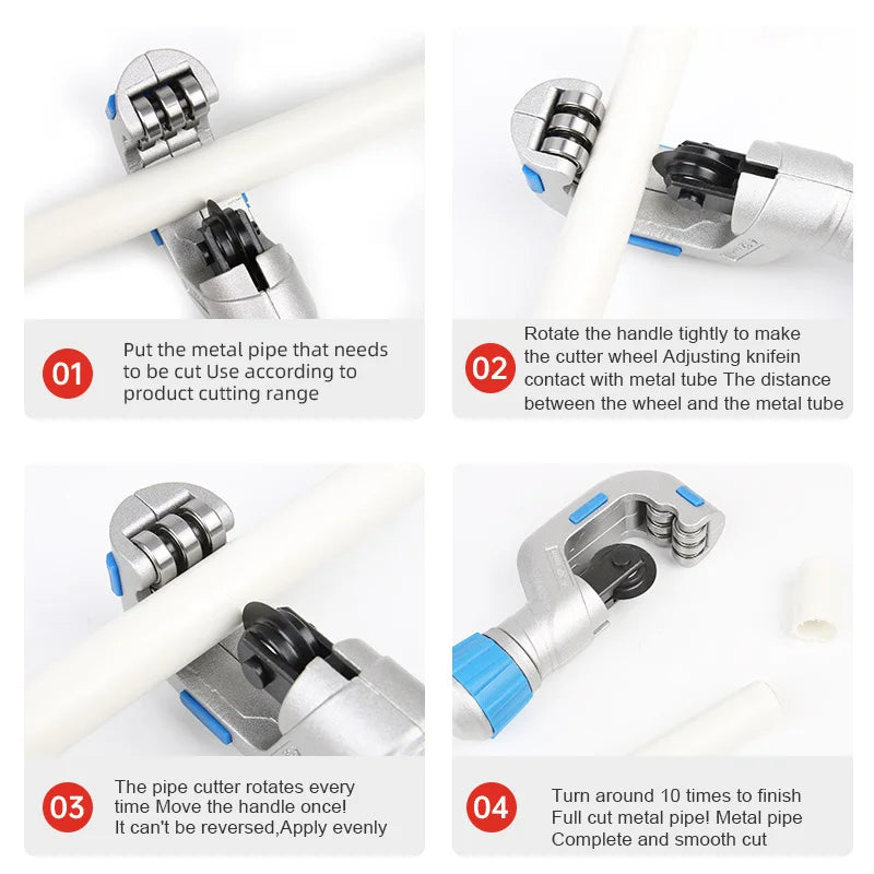 TubeSlice | Robust Pipe Cutter for Metal and PVC Pipes