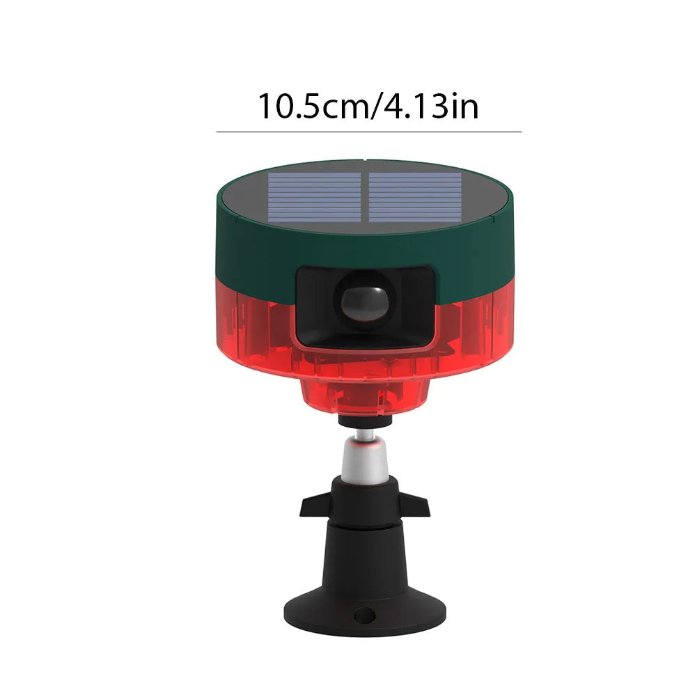 SonicShield | Solar Bird Repeller with Flashing Light