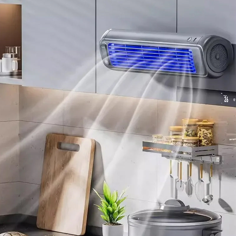 FrostiCool | Wall-mounted room cooler with rechargeable battery
