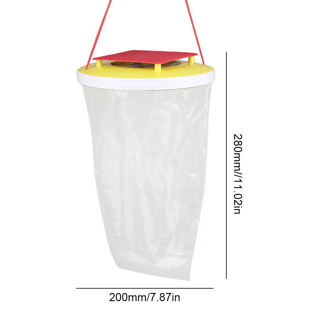 FlyClear | Eco-Friendly Disposable Fly Trap for Outdoor Use