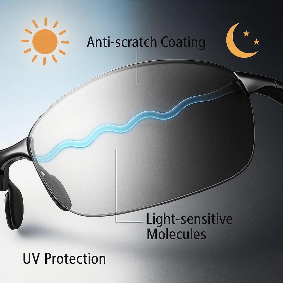 AutoTint | Polarised Photochromic Sunglasses