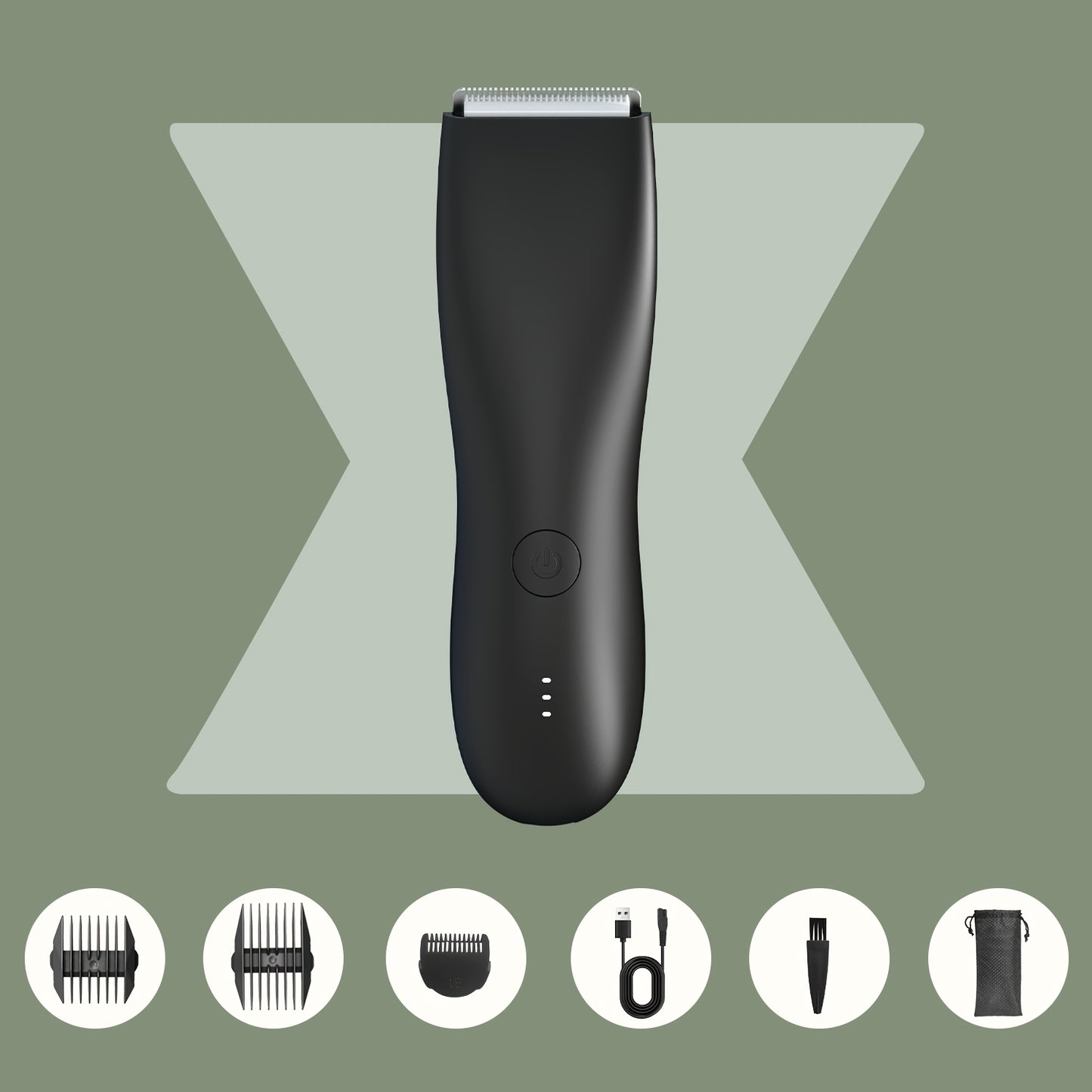 TrimMat | USB rechargeable shaver - Gentle & precise full body care