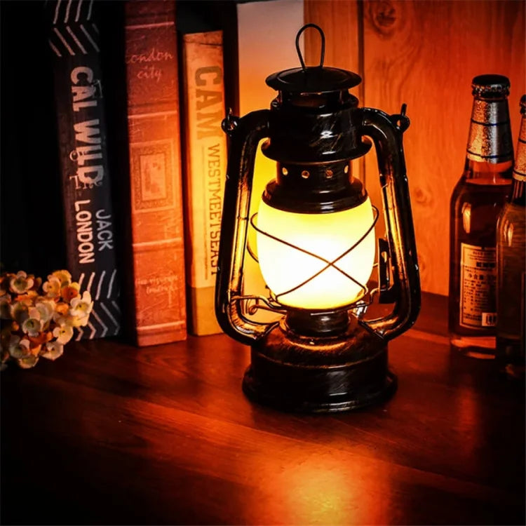 FlamaGlow | LED Camping Lantern – USB Rechargeable & Adjustable Brightness