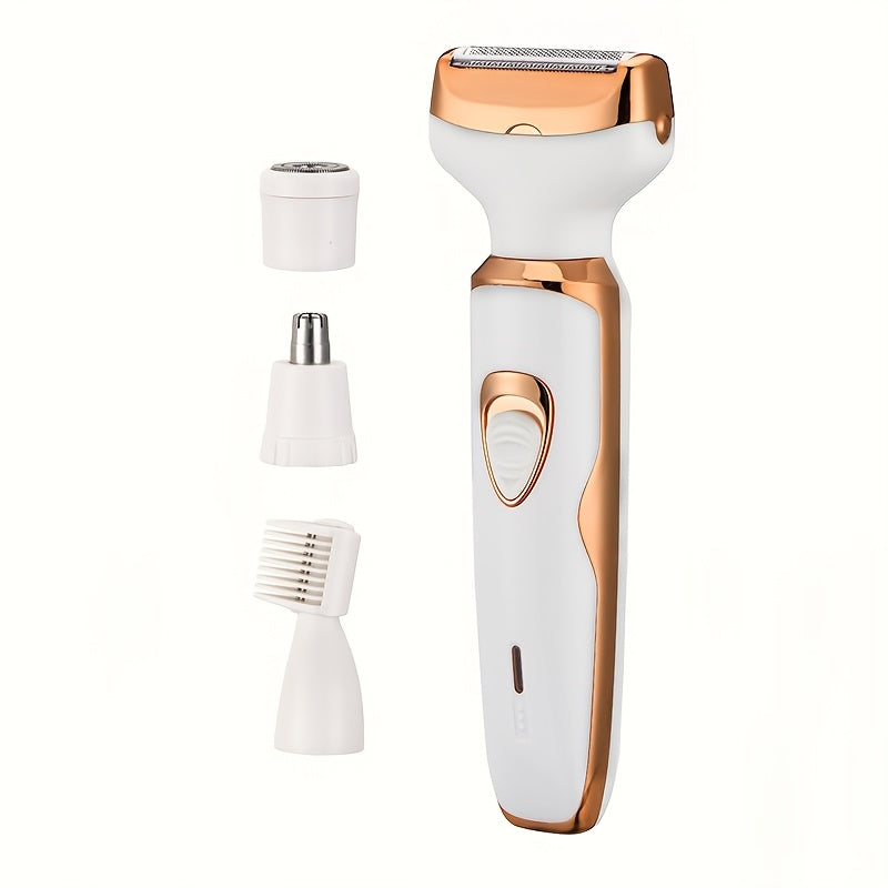 LuxeCare | Rechargeable ladies' shaver - Gentle 4-in-1 care everywhere