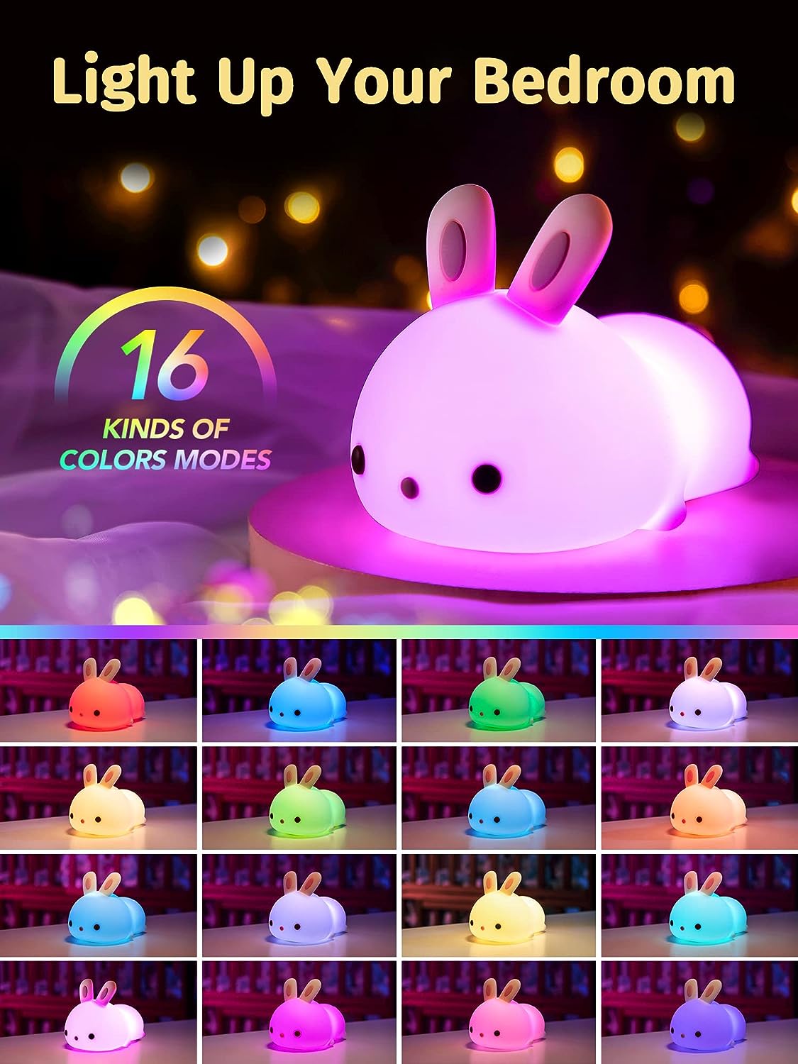 BunnyGlow | Soft Comfort Night Lamp