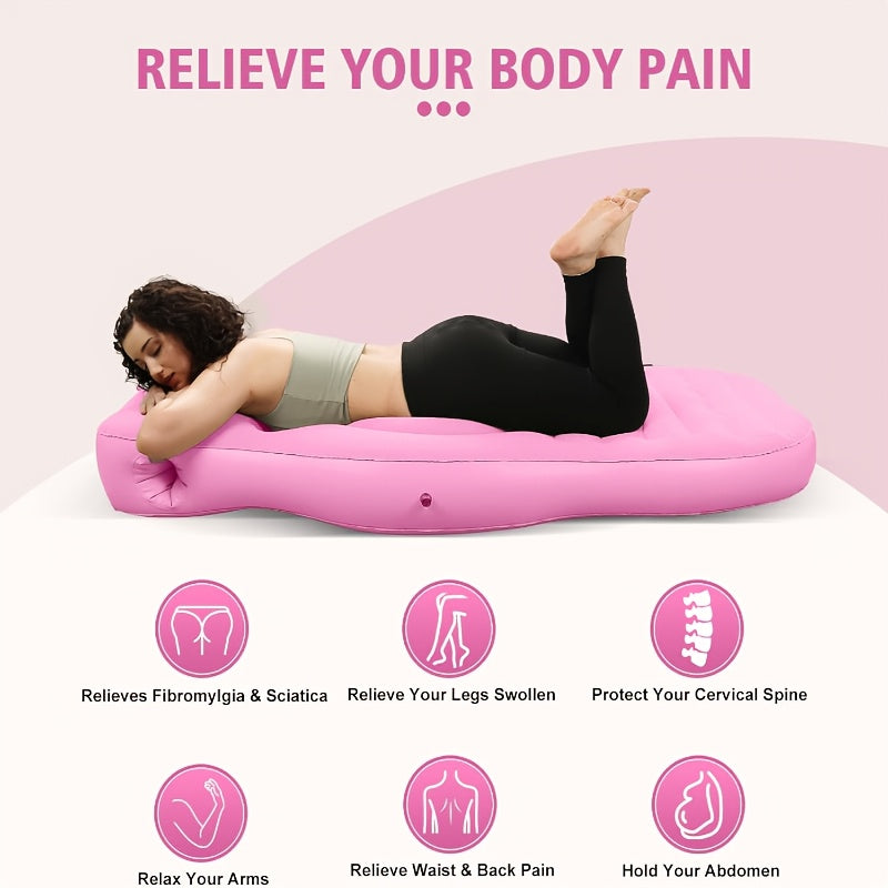 MamaFlow | Inflatable Yoga Mat – Prenatal Comfort & Stability