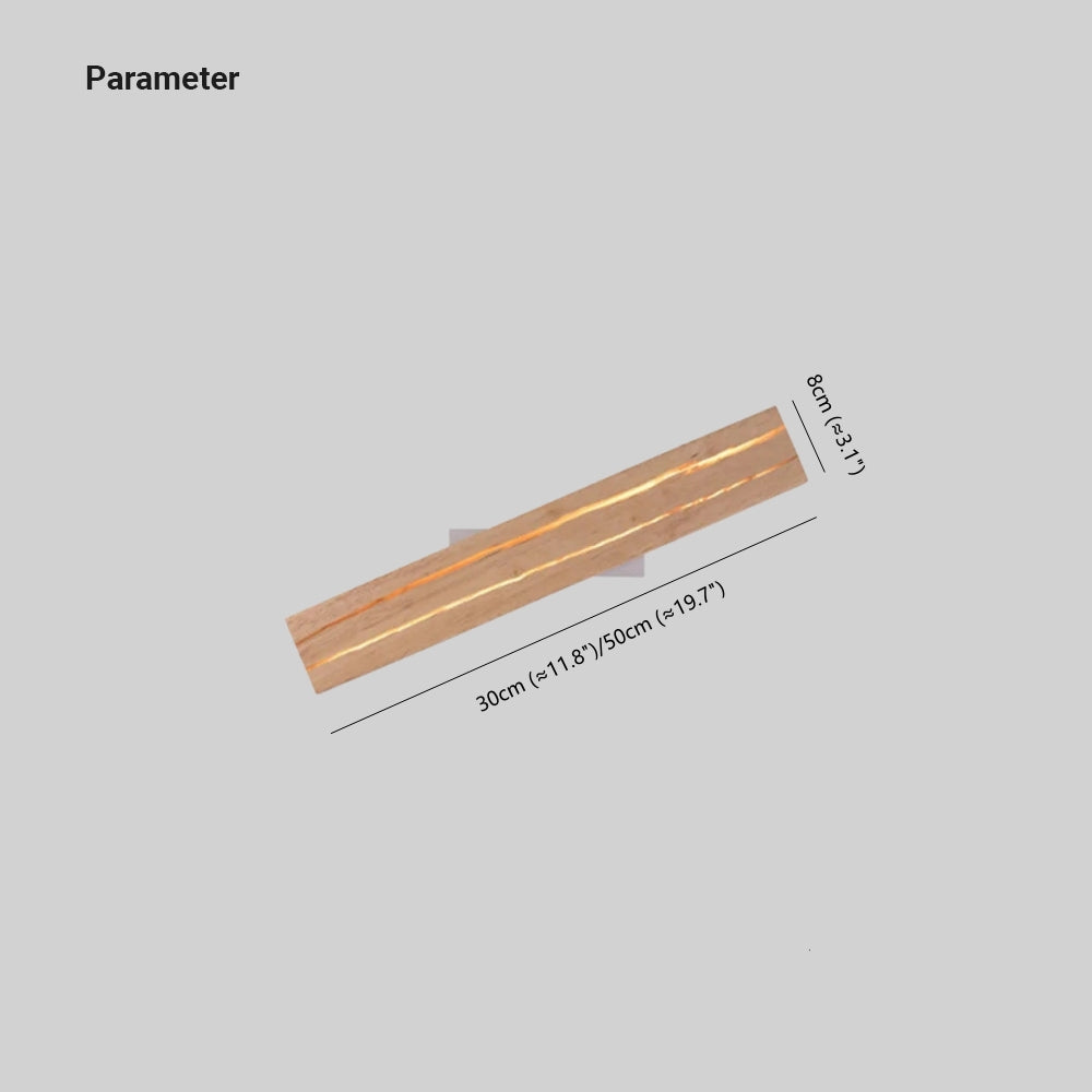 TimberLuxe | Warm Glow LED Wall Lamp