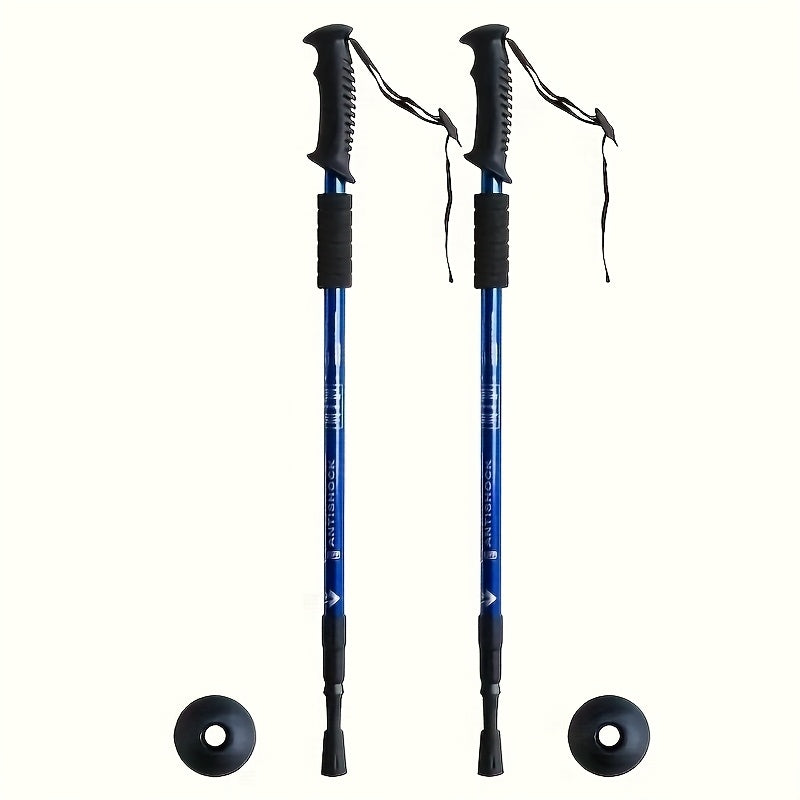 PeakStride | Ergonomic Telescopic Hiking Poles – 2 Pieces in Various Colours