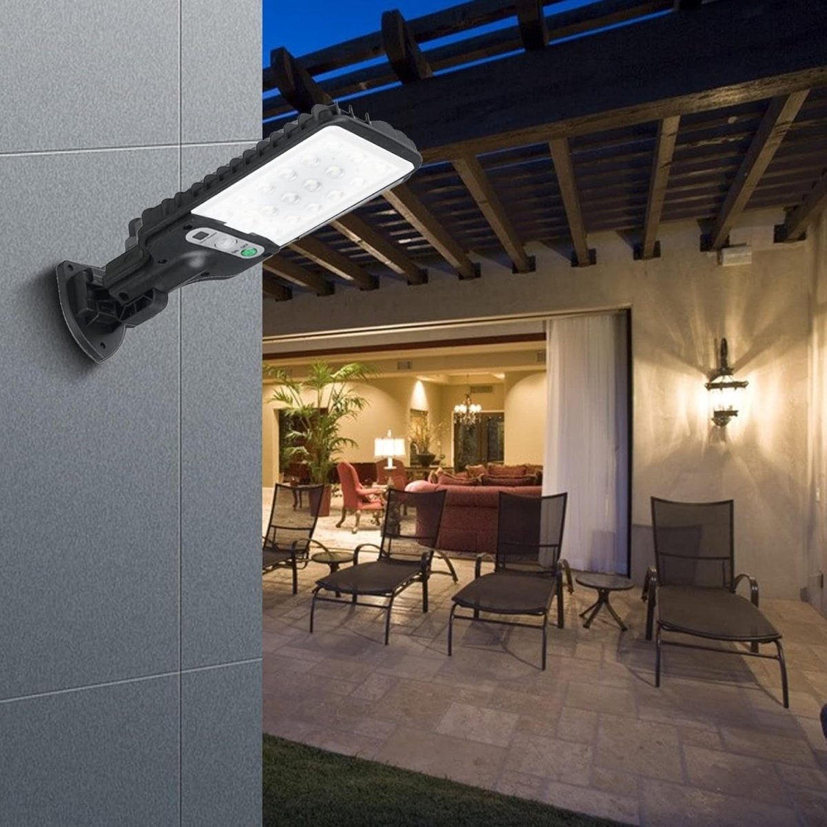 SolaraBeam | Solar Energy Outdoor Lamp with Motion Sensor