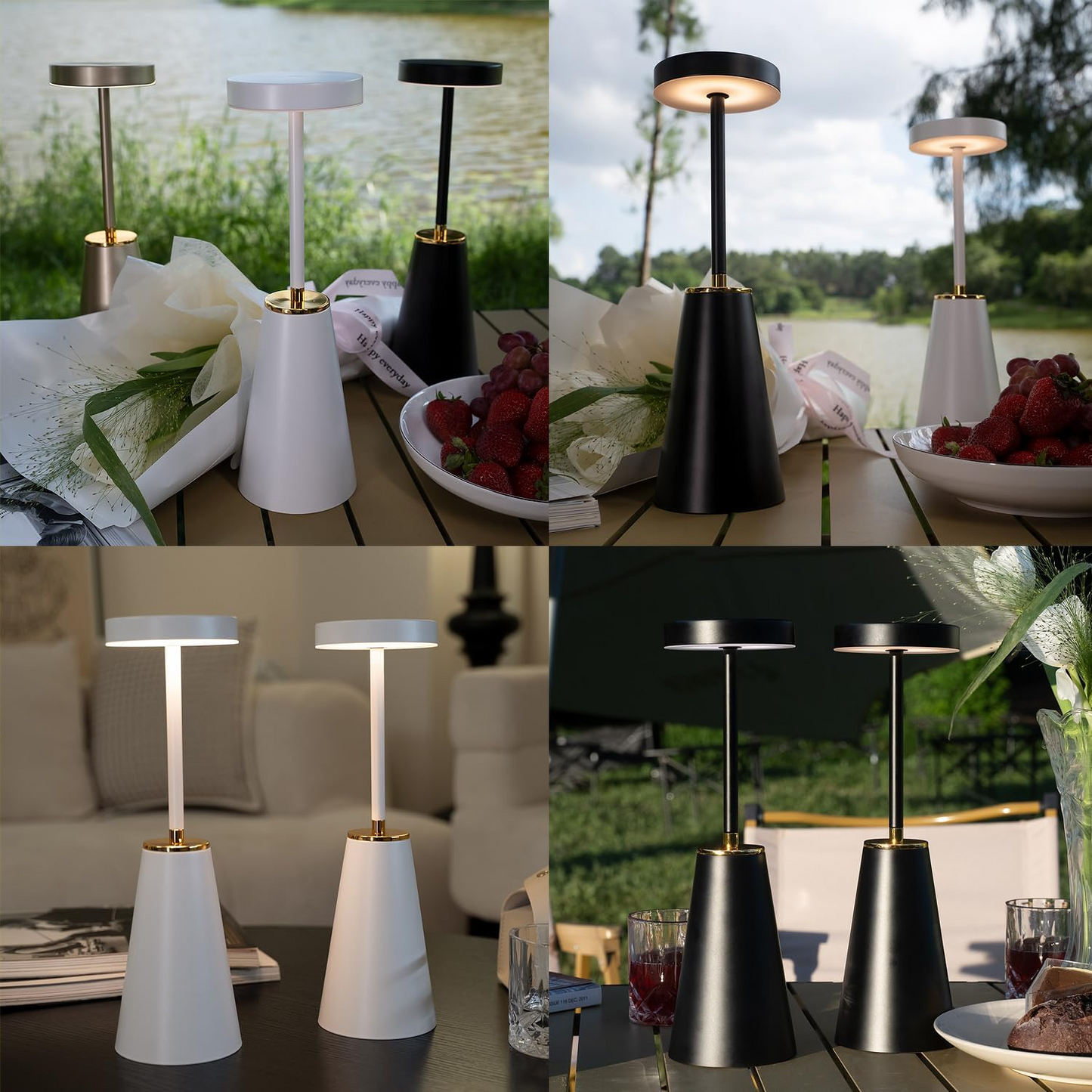 GlimmerLite | Touch Control Wireless Table Lamp