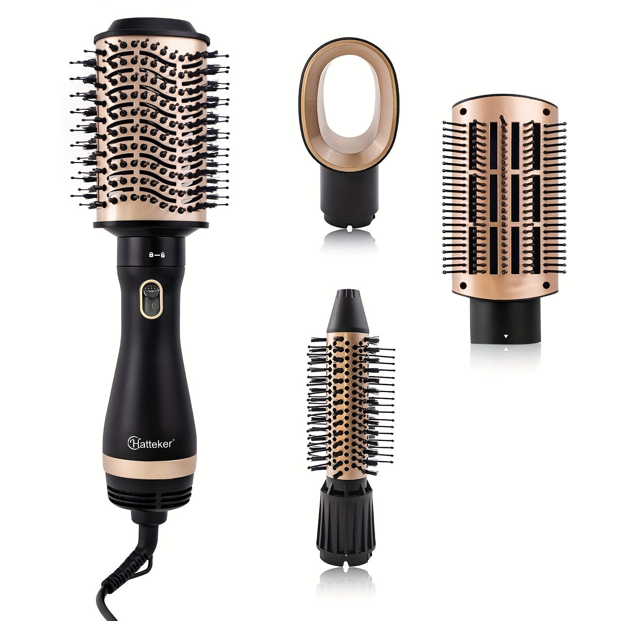 VivaComb | Electric Styling Comb – Fast 4-in-1 Drying & Smoothing Tool