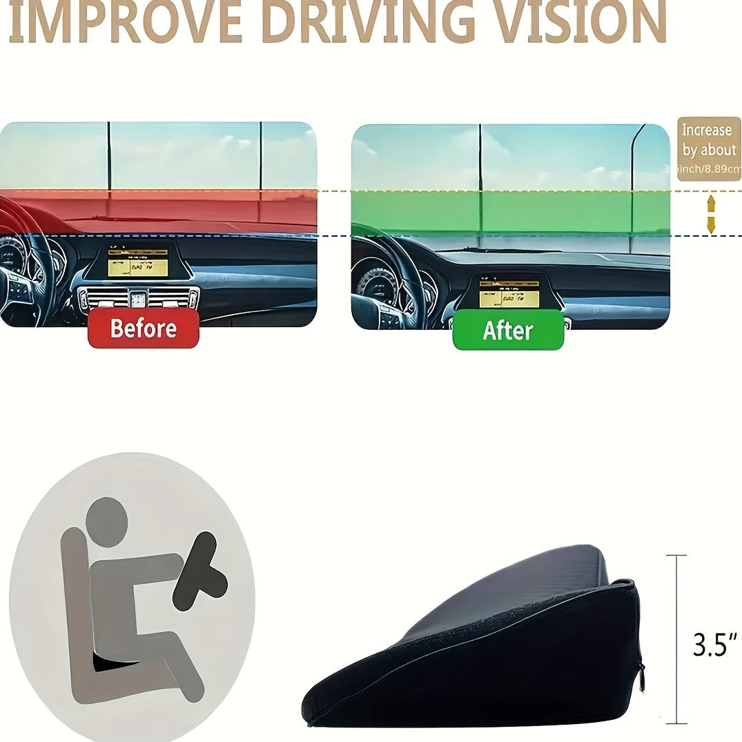 DriveMate | 1pc Memory Foam Car Seat Pad