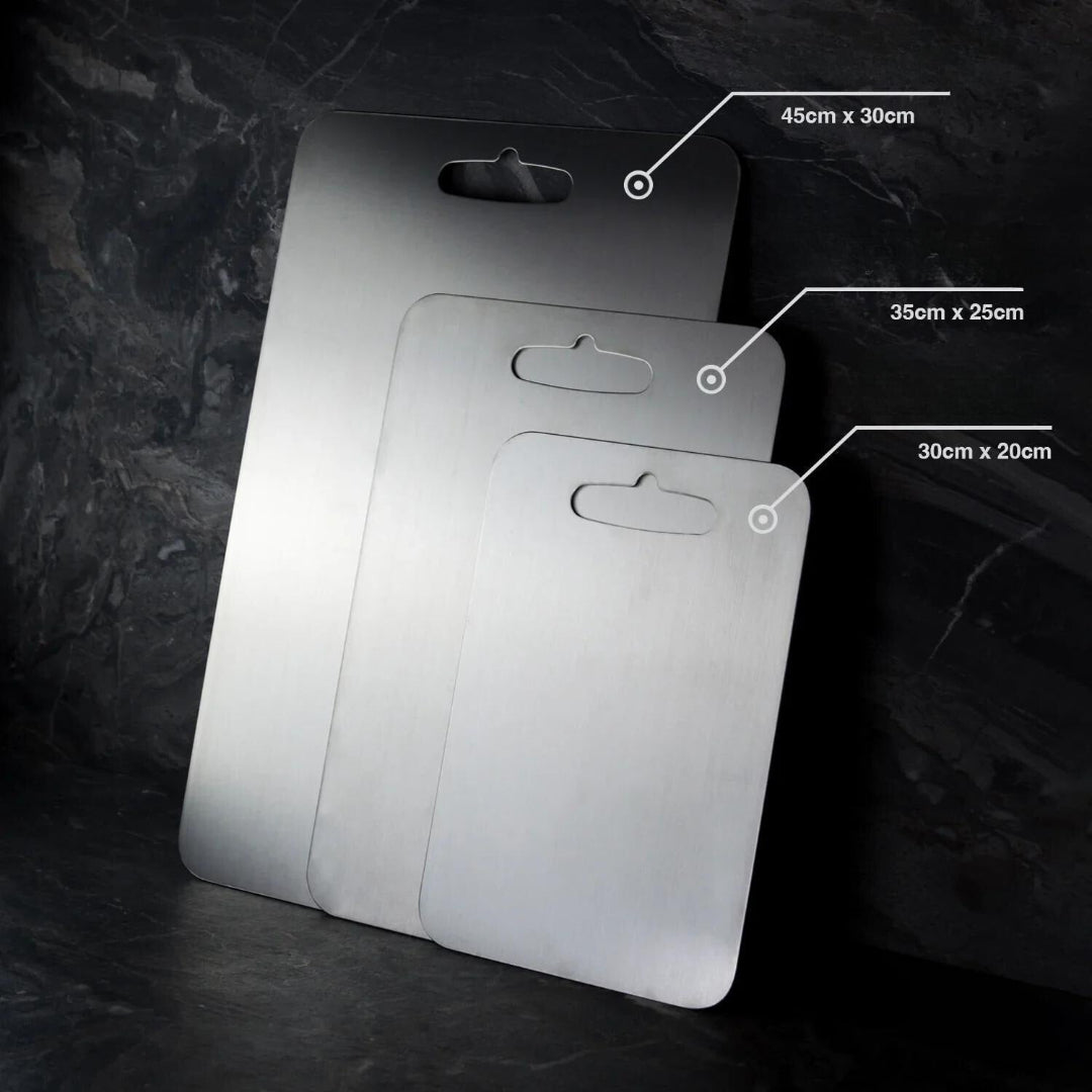 Allegra | Premium Chopping Board – Antibacterial Titanium Design 1