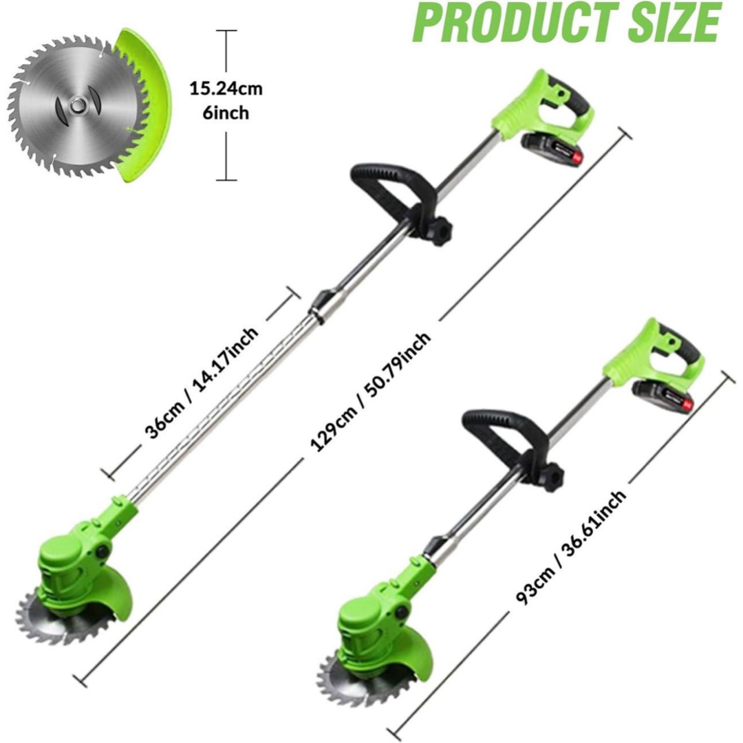 GeartTech | Powerful Electric Battery Operated Cordless Weed Eater