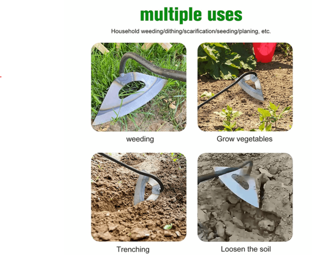 WeedBlade | Robust Hollow Fork Made of Steel for Effortless Weeding
