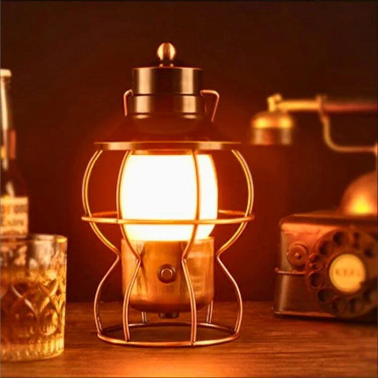 FlamaGlow | LED Camping Lantern – USB Rechargeable & Adjustable Brightness