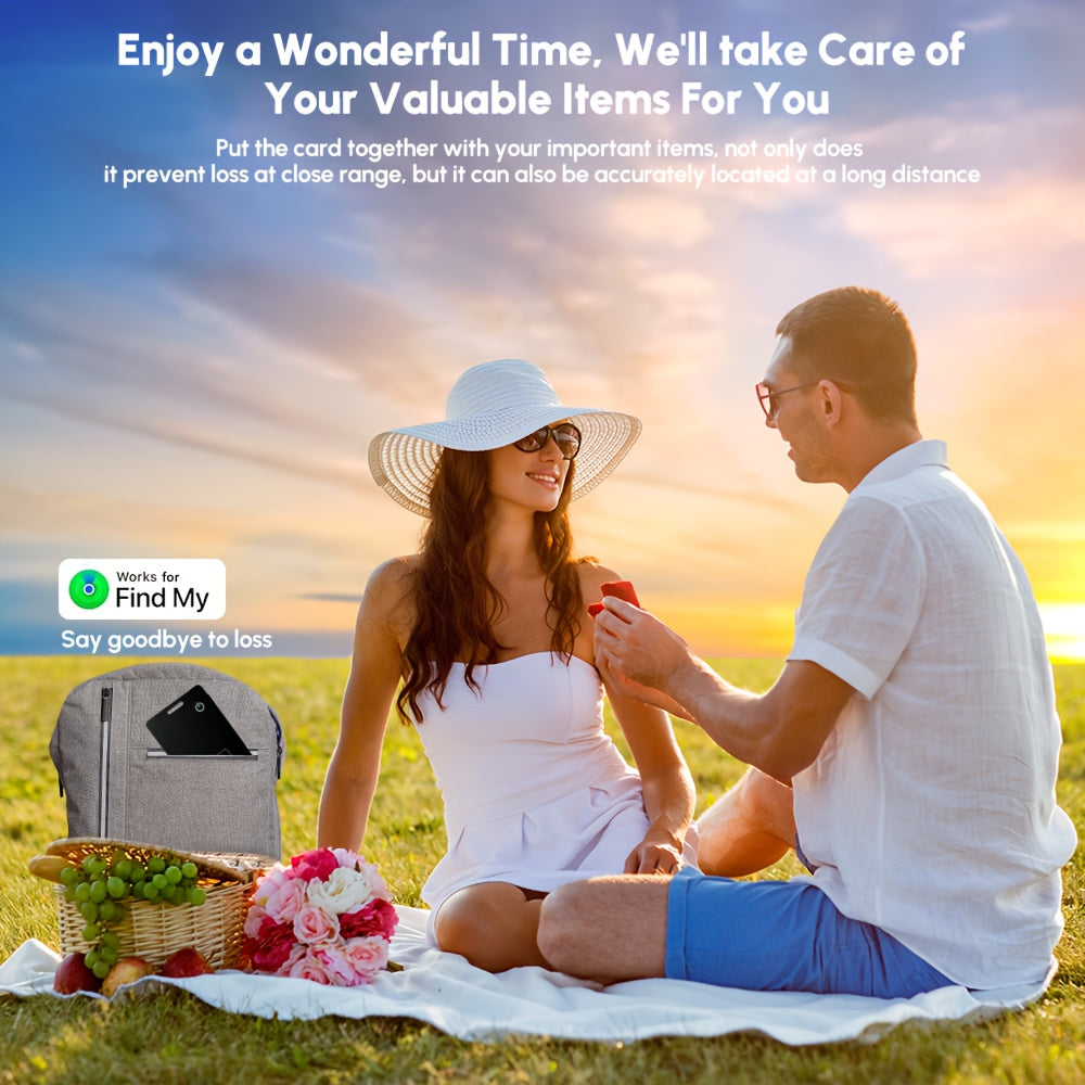 WalletMate | Ultra-Thin Tracking Card – iPhone Ready
