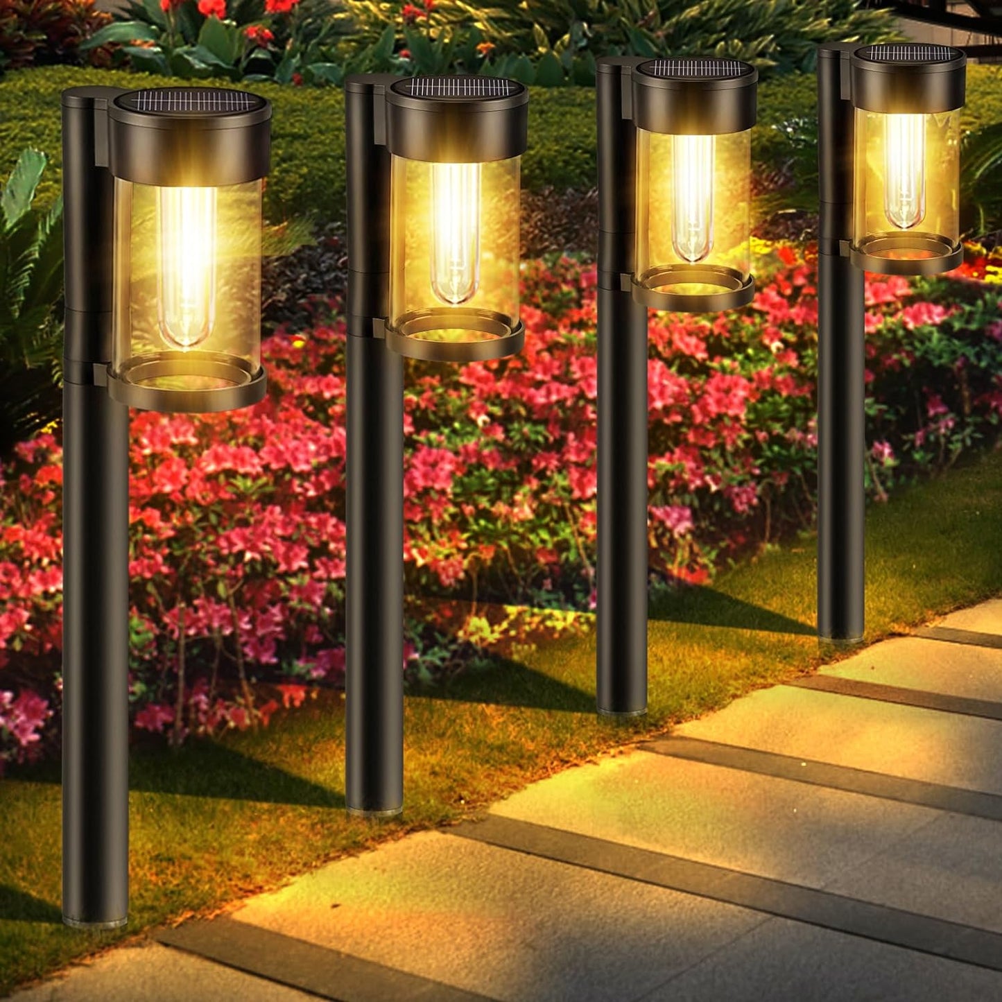 AuraGlow | Modern & Luxurious Solar Path Lighting