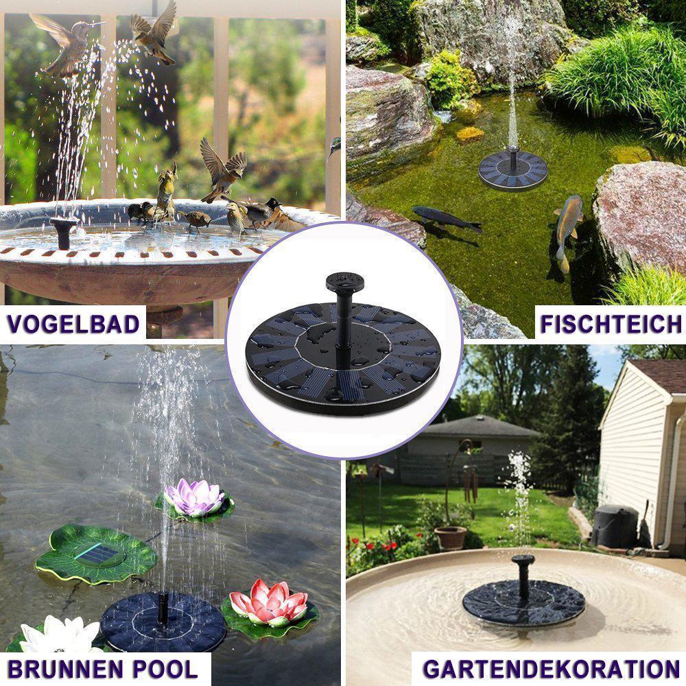 GardenJet | Solar-Powered Fountain Pump for Spring & Summer