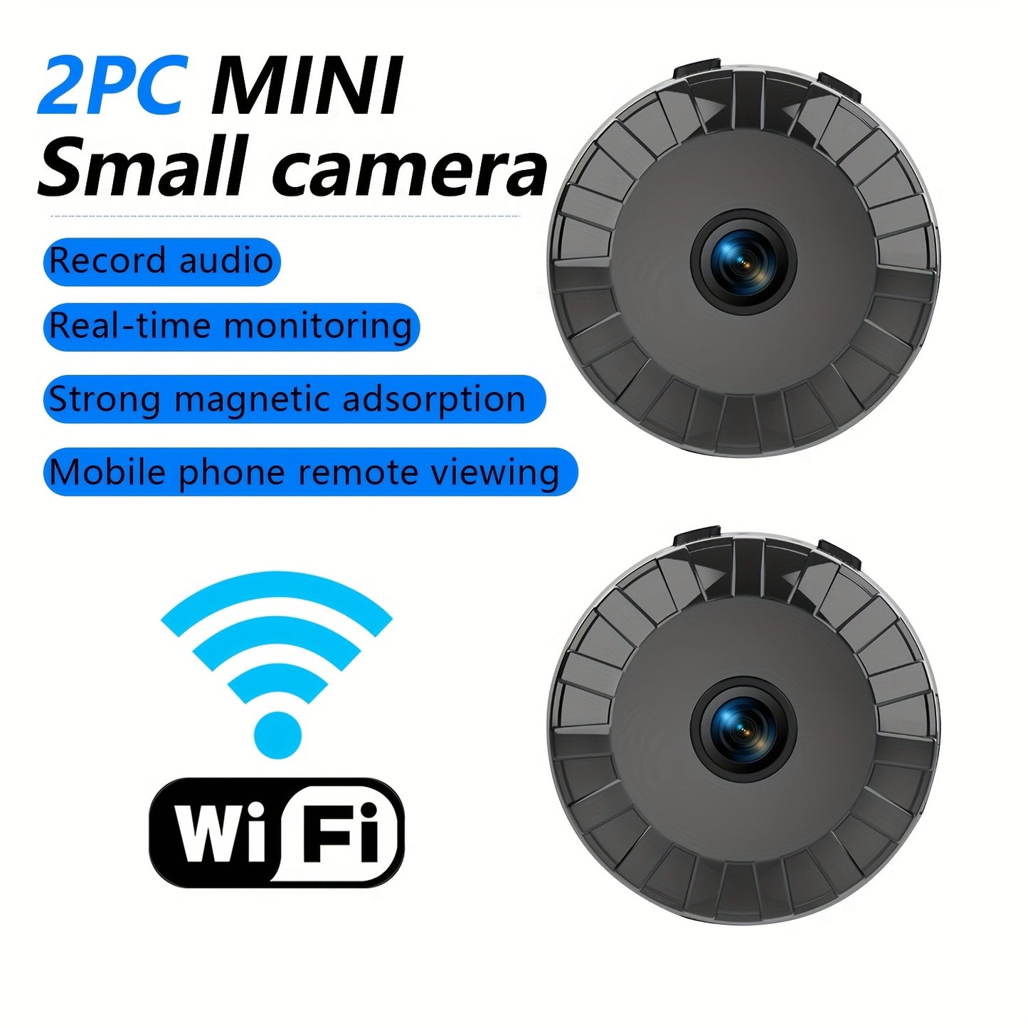 CamTrack | Mini Wi-Fi Camera – Portable & Rechargeable